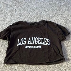 LA, California Cropped T-Shirt